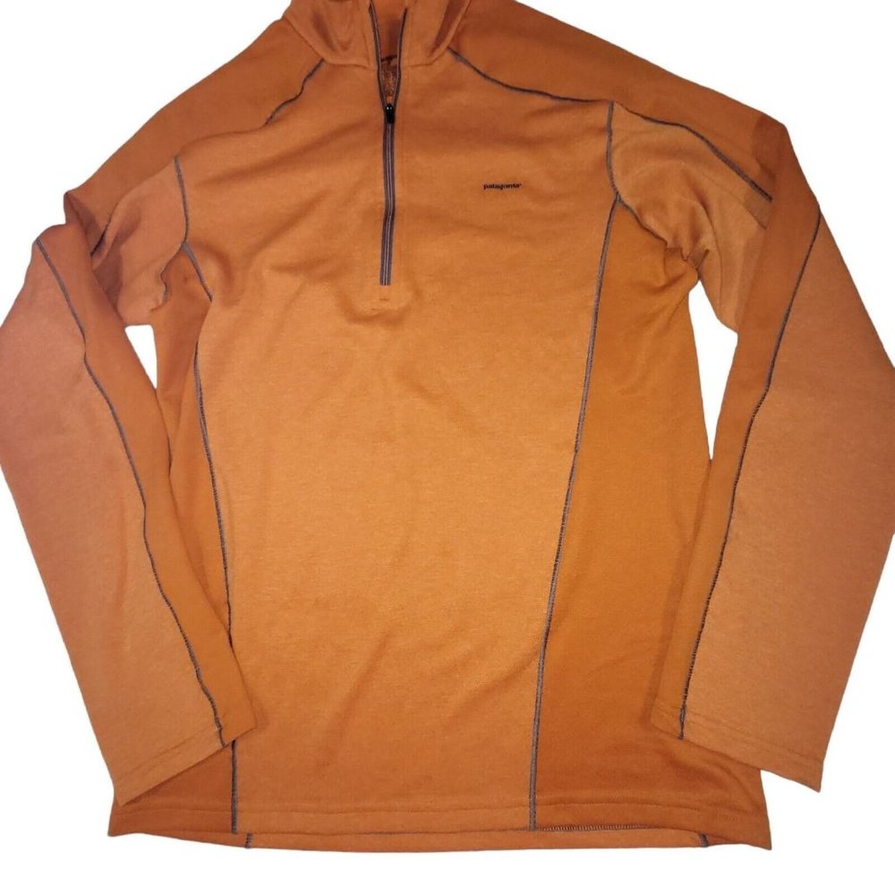 Patagonia Capilene 3 Midweight Polartec Long Sleeve 1/4 Zip Pullover Mens Small